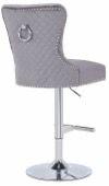 MICHEAL (ZB-7131) GREY/SILVER BARSTOOL